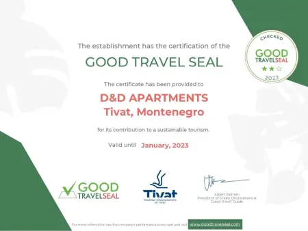Wohnung  D und D Wohnungen Tivat, Appartement 4 personnes à Tivat - Photo 13