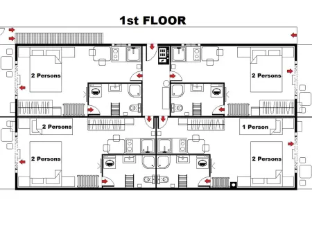 Studio für 2 Personen, Appartement 2 personnes à Tivat - Photo 10