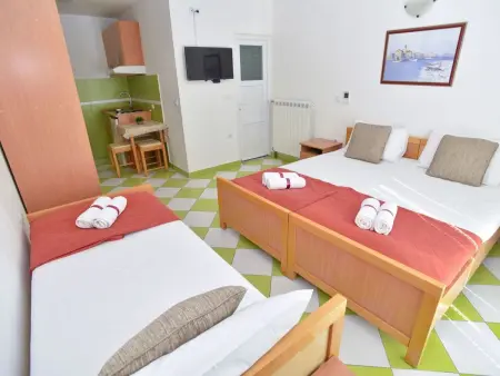 Studio-Apartment mit Balkon, Appartement 3 personnes à Tivat - Photo 3