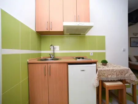 Studio-Apartment mit Balkon, Appartement 3 personnes à Tivat - Photo 5