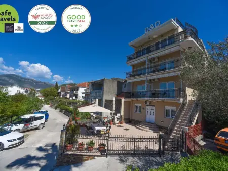 Wohnung mit Dachterrasse, Appartement 4 personnes à Tivat - Photo 12
