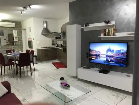 Gemütliche Ferienwohnung mit Meerblick, Appartement 6 personnes à Marsascala - Photo 6