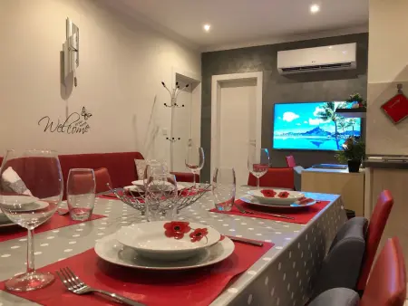 Klimatisierte Wohnung mit Grill und Terrasse, Appartement 5 personnes à Marsascala - Photo 10