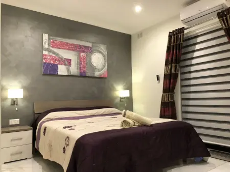 Klimatisierte Wohnung mit Grill und Terrasse, Appartement 5 personnes à Marsascala - Photo 20