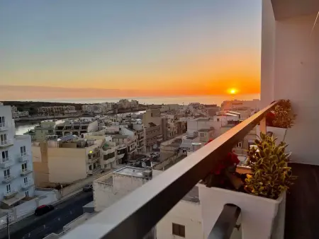 4. Apartment mit 2 Schlafzimmern und Meerblick, Appartement 4 personnes à Marsascala - Photo 1