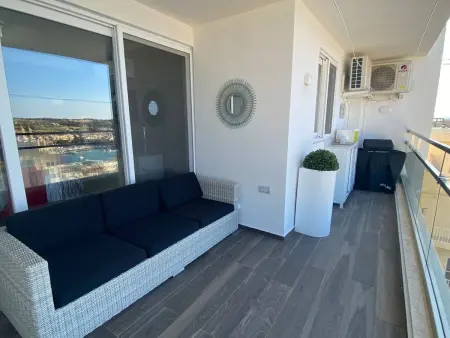 4. Apartment mit 2 Schlafzimmern und Meerblick, Appartement 4 personnes à Marsascala - Photo 2