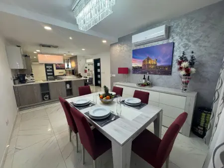 4. Apartment mit 2 Schlafzimmern und Meerblick, Appartement 4 personnes à Marsascala - Photo 7