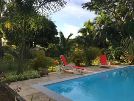 in Roches Noires mit Großem Garten, Maison 4 personnes à Cap Malheureux - Photo 15