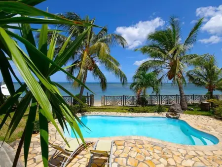 Villa am Meer Mauridul mit Pool, Maison 7 personnes à Cap Malheureux - Photo 1