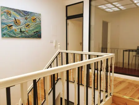 Gelbes Haus im historischen Zentrum, Maison 9 personnes à Aveiro - Photo 38