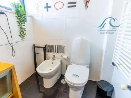 Genießen Sie den Balkon mit Blick auf das Meer, Appartement 6 personnes à Famalicão - Photo 23