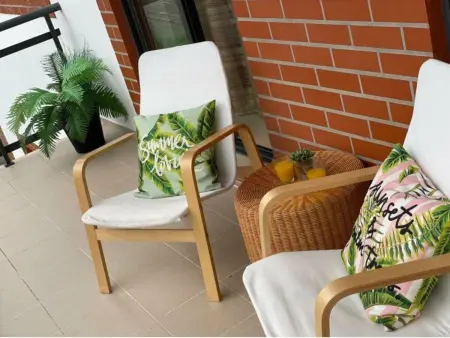 Genießen Sie den Balkon mit Blick auf das Meer, Appartement 6 personnes à Famalicão - Photo 27
