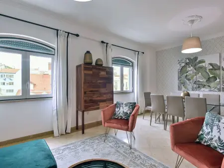 Zentrale Wohnung in Lissabon, Appartement 9 personnes à Lisbonne - Photo 10