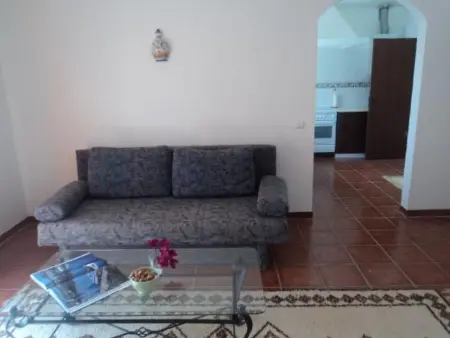 mit Balkon, Terrasse und Außenpool, Maison 2 personnes à Fuseta - Photo 13