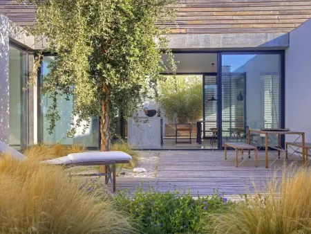 Exklusive Design-Villa in den Dünen, Pool auf dem Dach - Photo 8