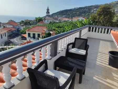 Dachterrasse sonnig und perfekte Aussicht apt, Appartement 2 personnes à Arco da Calheta - Photo 18