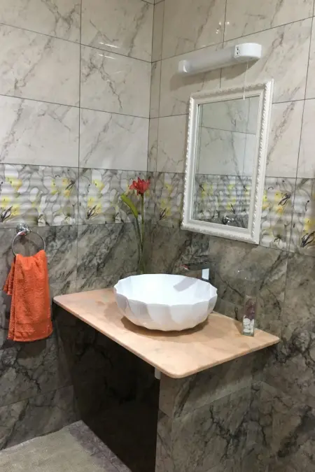 Horizon, klimatisierte Ferienwohnung mit Balkon, Appartement 4 personnes à Beau Vallon - Photo 22