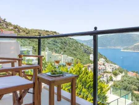 Luxuriöse Villa mit atemberaubendem Meerblick, Maison 8 personnes à Kalkan - Photo 12