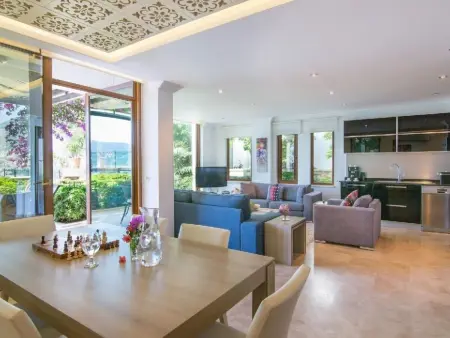 Luxuriöse Villa mit atemberaubendem Meerblick, Maison 8 personnes à Kalkan - Photo 24