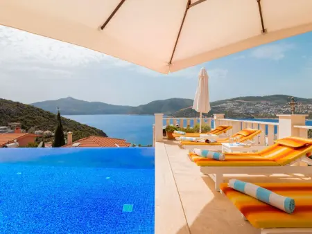 Luxuriöse Natursteinvilla  Ketchy, Maison 14 personnes à Kalkan - Photo 3