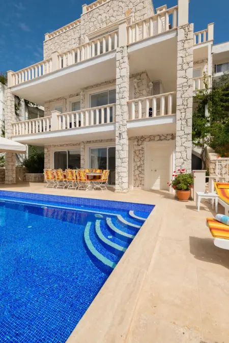 Luxuriöse Natursteinvilla  Ketchy, Maison 14 personnes à Kalkan - Photo 13