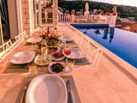 Luxuriöse Natursteinvilla  Ketchy, Maison 14 personnes à Kalkan - Photo 21