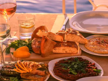 Luxuriöse Natursteinvilla  Ketchy, Maison 14 personnes à Kalkan - Photo 23