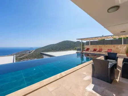 Villa mit Traum-Meerblick für 12 Personen, Maison 12 personnes à Kalkan - Photo 3