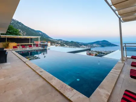 Villa mit Traum-Meerblick für 12 Personen, Maison 12 personnes à Kalkan - Photo 8