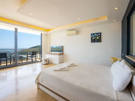 Villa mit Traum-Meerblick für 12 Personen, Maison 12 personnes à Kalkan - Photo 12