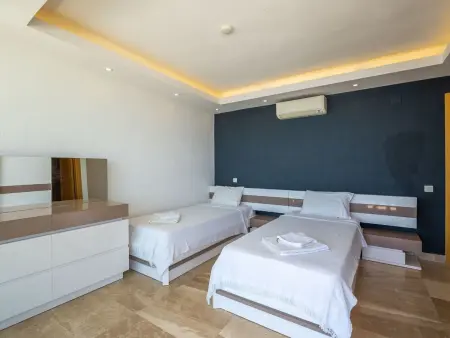 Villa mit Traum-Meerblick für 12 Personen, Maison 12 personnes à Kalkan - Photo 17