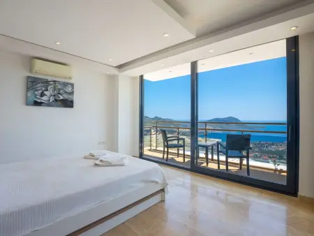 Villa mit Traum-Meerblick für 12 Personen, Maison 12 personnes à Kalkan - Photo 19