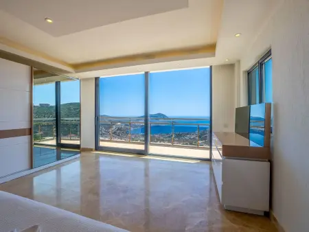 Villa mit Traum-Meerblick für 12 Personen, Maison 12 personnes à Kalkan - Photo 23