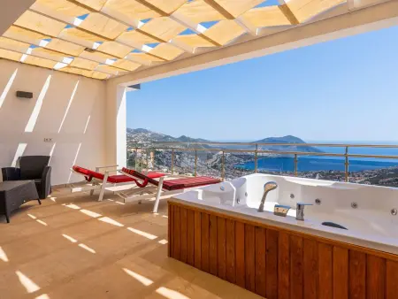 Villa mit Traum-Meerblick für 12 Personen, Maison 12 personnes à Kalkan - Photo 24