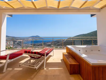 Villa mit Traum-Meerblick für 12 Personen, Maison 12 personnes à Kalkan - Photo 26