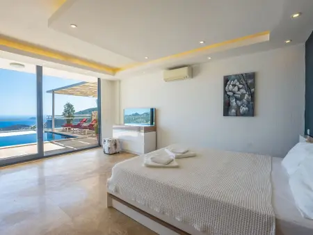 Villa mit Traum-Meerblick für 12 Personen, Maison 12 personnes à Kalkan - Photo 28
