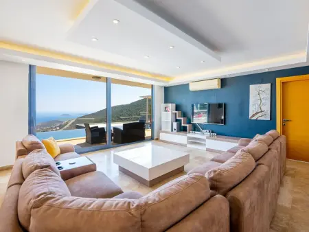 Villa mit Traum-Meerblick für 12 Personen, Maison 12 personnes à Kalkan - Photo 35