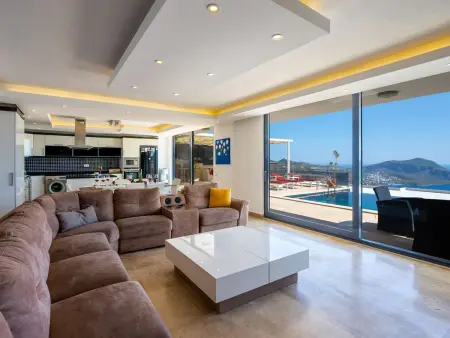 Villa mit Traum-Meerblick für 12 Personen, Maison 12 personnes à Kalkan - Photo 36