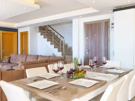 Villa mit Traum-Meerblick für 12 Personen, Maison 12 personnes à Kalkan - Photo 37