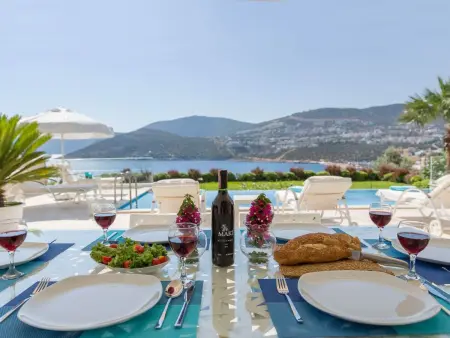 Moderne Villa nähe Meer in Kalkan 8 P, Maison 8 personnes à Kalkan - Photo 7