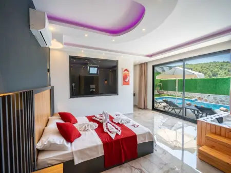 Romantische Luxusvilla in Kalkan Islamlar, Maison 4 personnes à Kalkan - Photo 26