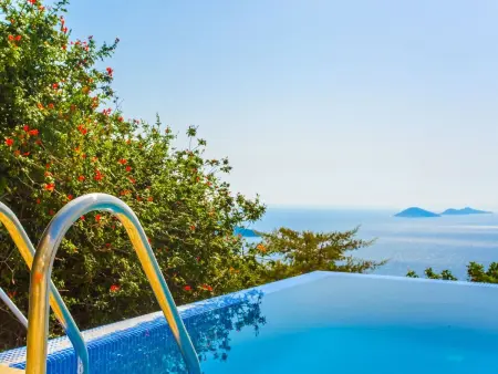 Villa für 10 P mit unglaublichem Ausblick, Maison 10 personnes à Kalkan - Photo 7