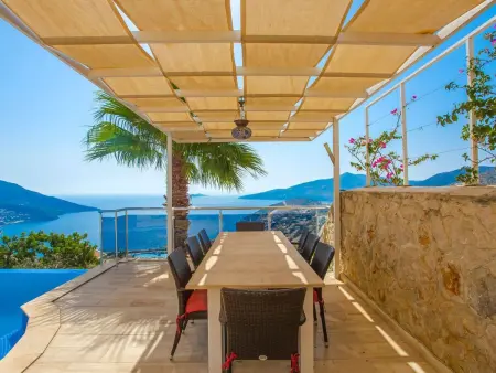 Villa für 10 P mit unglaublichem Ausblick, Maison 10 personnes à Kalkan - Photo 9