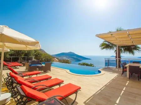 Villa für 10 P mit unglaublichem Ausblick, Maison 10 personnes à Kalkan - Photo 11