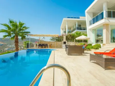 Villa für 10 P mit unglaublichem Ausblick, Maison 10 personnes à Kalkan - Photo 13