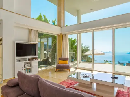 Villa für 10 P mit unglaublichem Ausblick, Maison 10 personnes à Kalkan - Photo 16