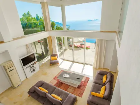 Villa für 10 P mit unglaublichem Ausblick, Maison 10 personnes à Kalkan - Photo 37