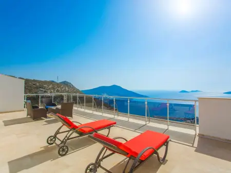 Villa für 10 P mit unglaublichem Ausblick, Maison 10 personnes à Kalkan - Photo 42