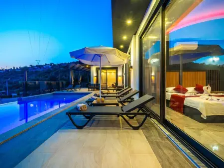 Luxuriöse Villa  Sard 3  mit Jacuzzi, Maison 6 personnes à Kalkan - Photo 7