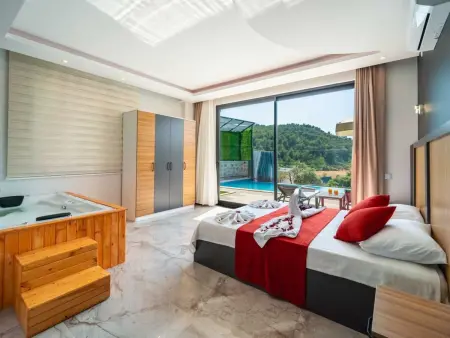 Luxuriöse Villa  Sard 3  mit Jacuzzi, Maison 6 personnes à Kalkan - Photo 27